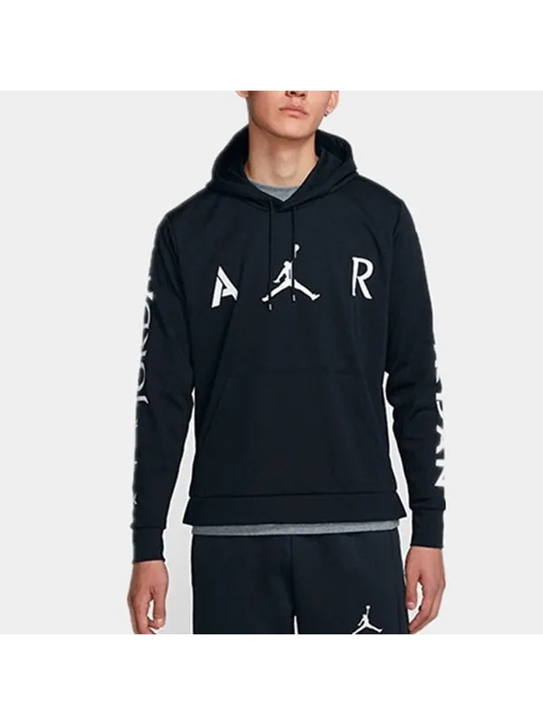Толстовка Men's Air Jordan Casual Pullover Black — изображение 4 из 4, черный