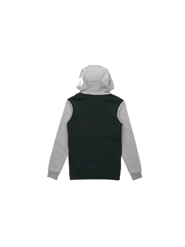 Толстовка Men's Air Jordan JUMPMAN AJ Large LOGO Gray Black Pullover 'Grey Black' — изображение 2 из 4, серый/черный