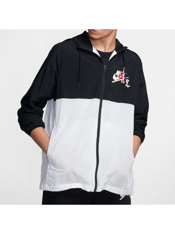Куртка jumpman классика ветровка куртка Air Jordan — изображение 3 из 4, черный/белый