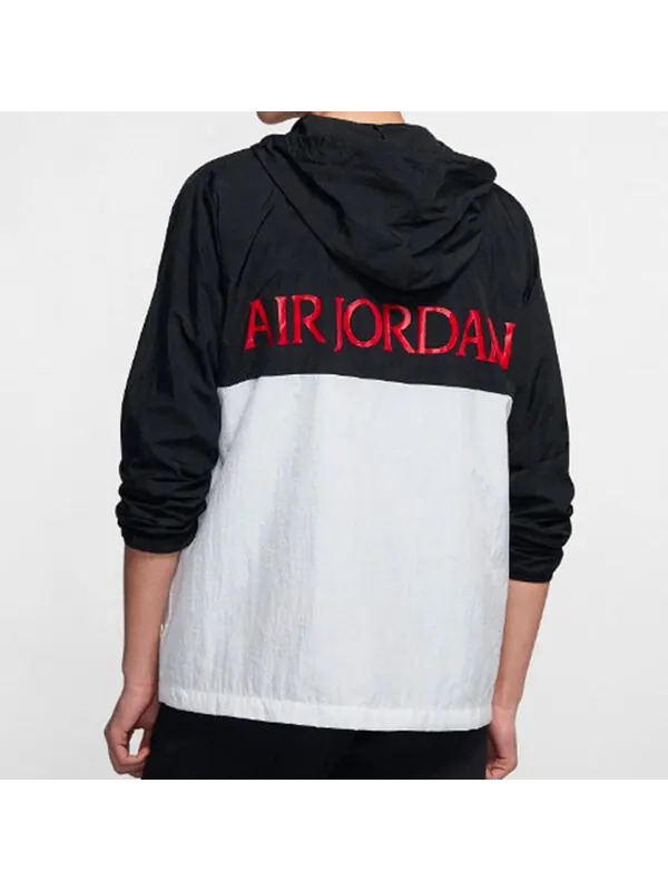 Куртка jumpman классика ветровка куртка Air Jordan — изображение 4 из 4, черный/белый