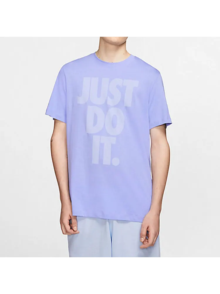 Футболка Nike SportSwear Casual Running Short Sleeve Purple Lavender — изображение 4 из 5, фиолетовый
