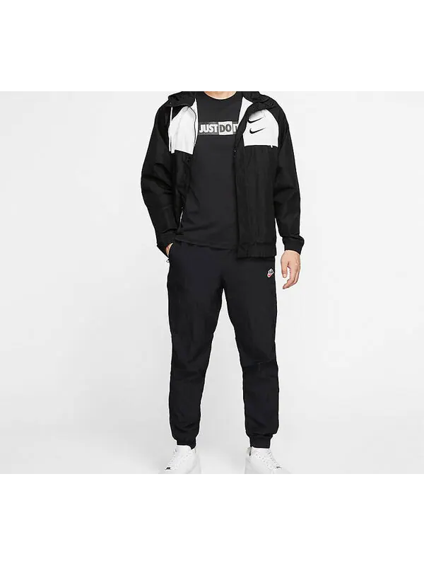 Футболка Nike Sportswear Short Sleeve 'JDI Logo Black' — изображение 3 из 4, черный