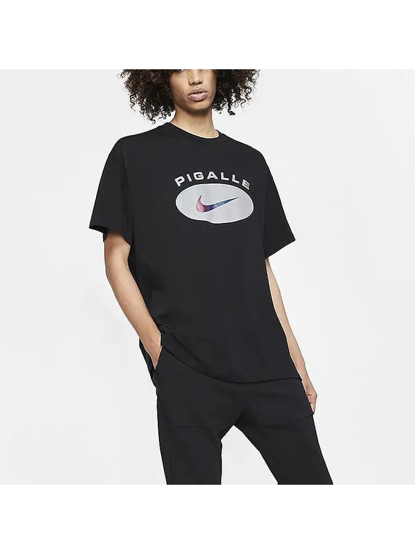 Футболка pigalle Nike — изображение 3 из 4, черный/платиновый