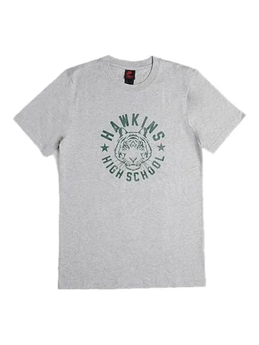 Футболка x stranger things tee crossover short sleeve us edition gray Nike — изображение 1 из 3, серый