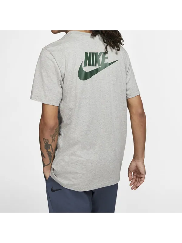 Футболка x stranger things tee crossover short sleeve us edition gray Nike — изображение 3 из 3, серый
