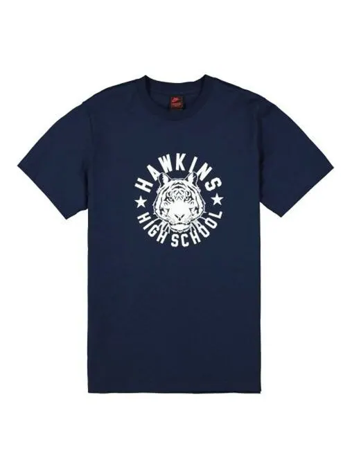 Футболка lab x stranger things футболка колледж Nike — изображение 1 из 4, синий