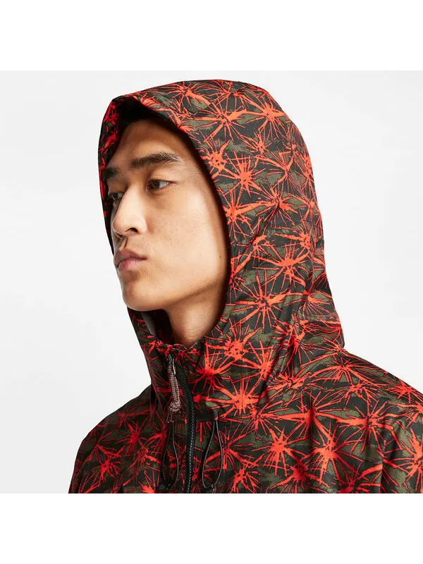 Куртка acg aop 2.5l packable jacket Nike — изображение 4 из 4, красный/черный