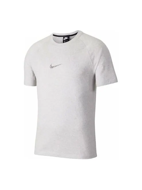 Футболка sportswear casual training round neck short sleeve gray Nike — изображение 1 из 4, серый