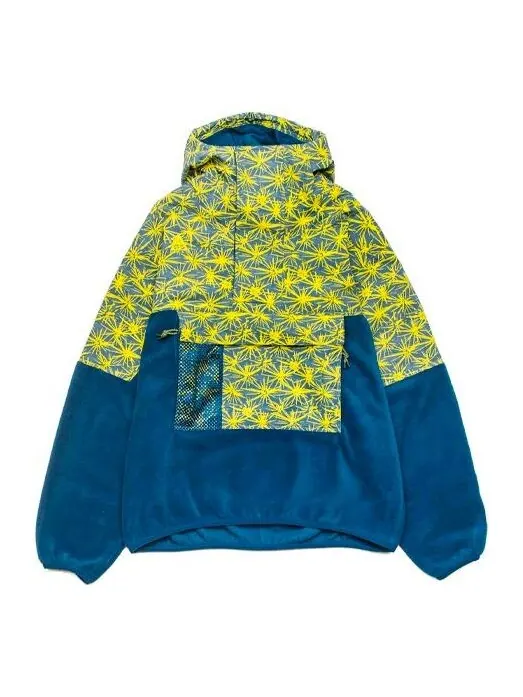 Куртка Nike Printing Splicing Big Pocket Pullover polar fleece Hooded Jacket Green — изображение 1 из 3, зеленый