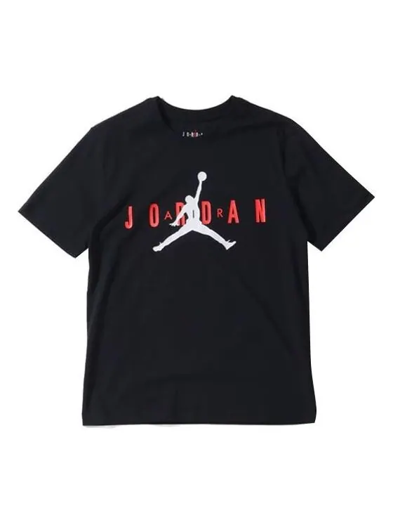 Футболка с надписью jumpman logo спортивная футболка мужская Air Jordan — изображение 1 из 2, черный