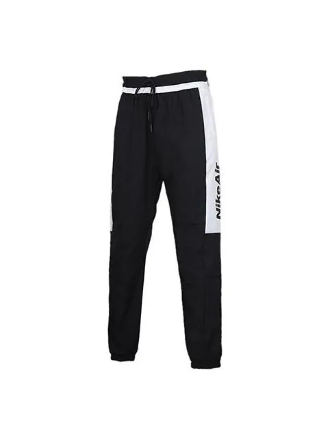 Брюки air color clashtatting long pants men black Nike — изображение 1 из 4, черный