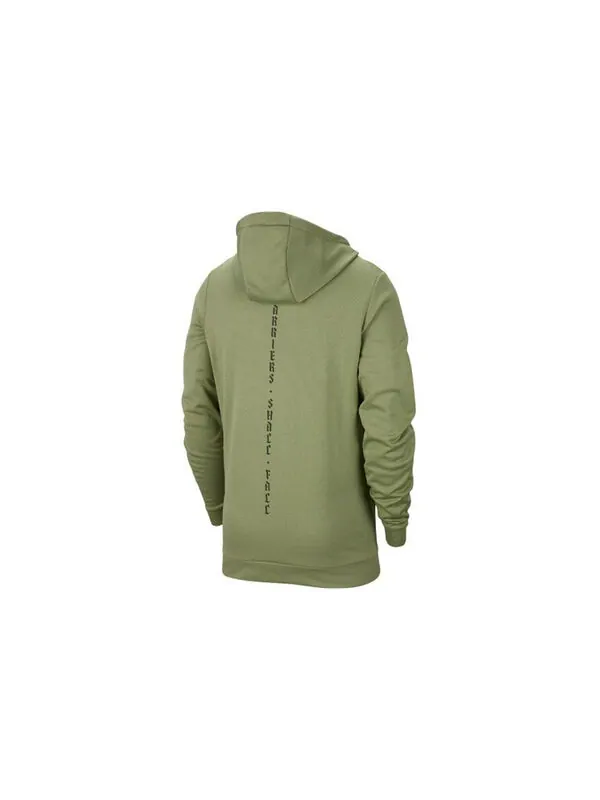 Толстовка therma abstract pattern pullover training green Nike — изображение 2 из 2, зеленый