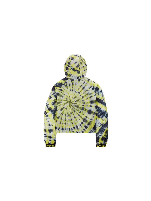 Куртка lab tie-dye jacket 'volt orange' Nike — изображение 2 из 4, оранжевый
