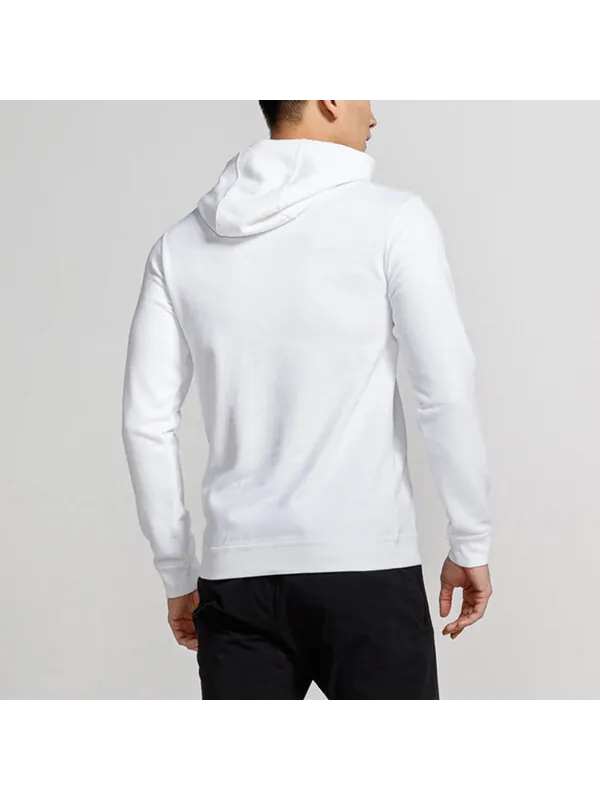 Толстовка с капюшоном уютный повседневный свитер с капюшоном Nike — изображение 4 из 4, белый