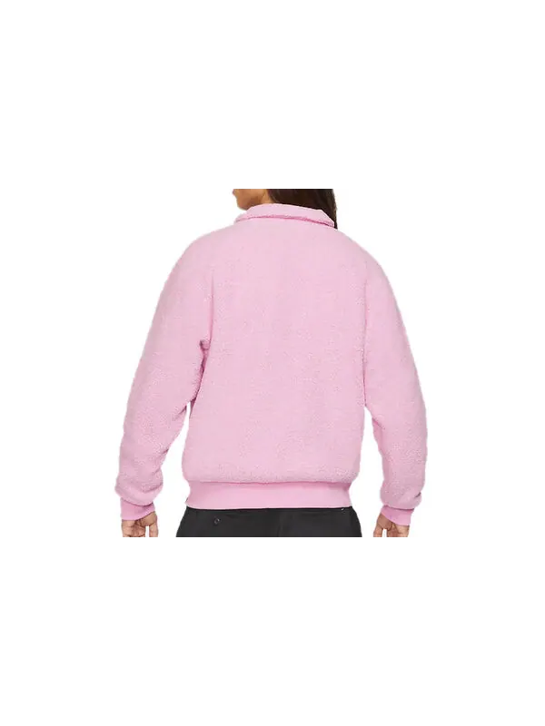 Куртка Nike SB Sherpa Solid Color Sports Skateboard Jacket Pink — изображение 2 из 3, розовый