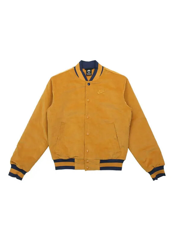 Куртка Nike corduroy Skateboard Sports Jacket Yellow — изображение 1 из 4, желтый