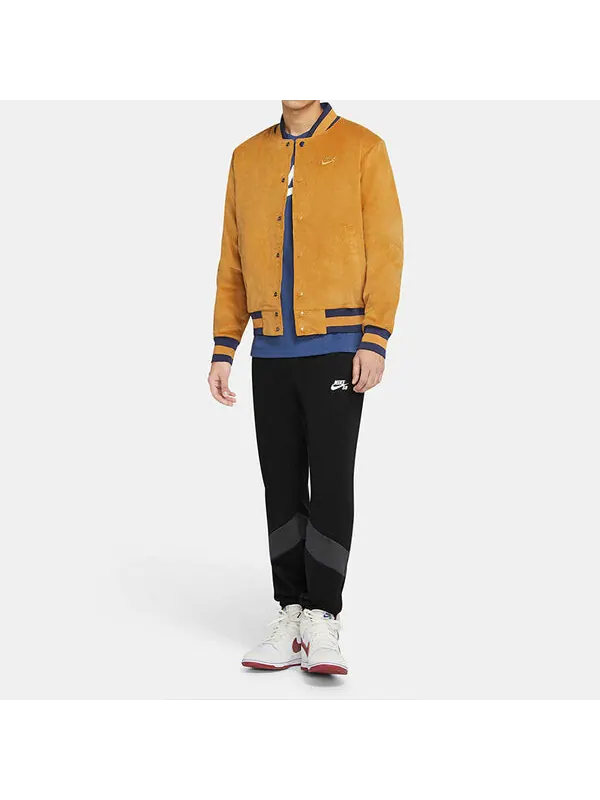 Куртка Nike corduroy Skateboard Sports Jacket Yellow — изображение 3 из 4, желтый