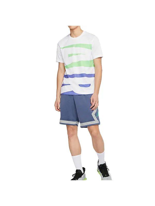 Футболка men's wings sports tops t-shirt white Air Jordan — изображение 3 из 4, белый