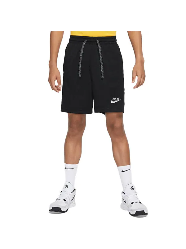 Шорты giannis шнуровка быстросохнущие баскетбольные шорты Nike — изображение 2 из 2, черный