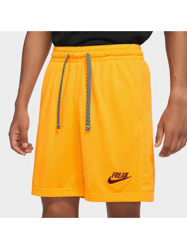 Шорты giannis nk shorts 'yellow' Nike — изображение 4 из 4, золото