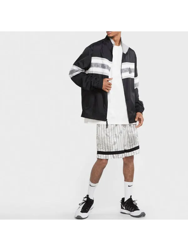 Куртка Nike Giannis Alphabet Zipper Long Sleeves Jacket Black — изображение 4 из 4, черный