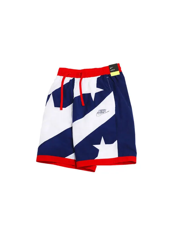 Шорты dri fit throwback usa мужские Nike — изображение 3 из 4, синий/белый