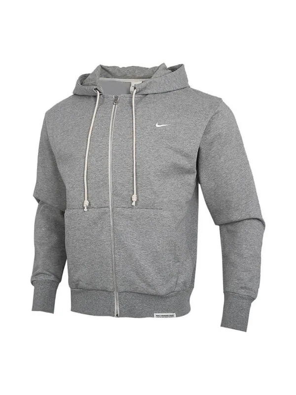 Куртка Nike Casual Sports Knit Cardigan Hooded Jacket light grey — изображение 1 из 4, светлый серый