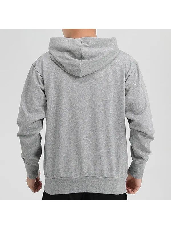 Куртка Nike Casual Sports Knit Cardigan Hooded Jacket light grey — изображение 4 из 4, светлый серый