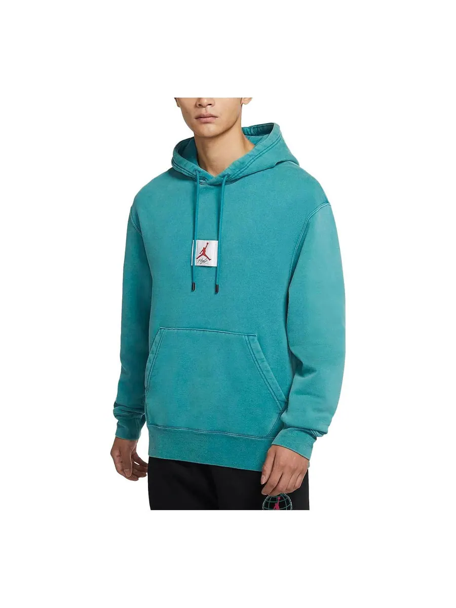 Худи Air Jordan Flight Fleece Hoodie 'Teal' — изображение 1 из 4, бирюзовый