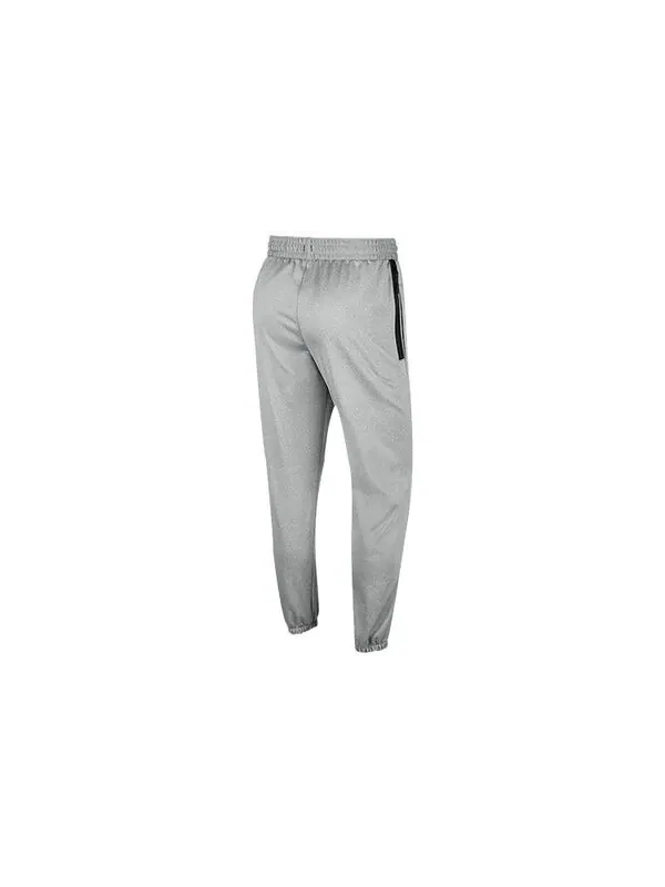 Брюки mens fleeced casual ankle banded pants grey gray Nike — 2