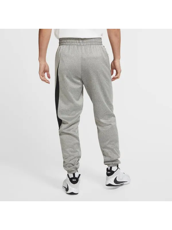 Брюки mens fleeced casual ankle banded pants grey gray Nike — 4