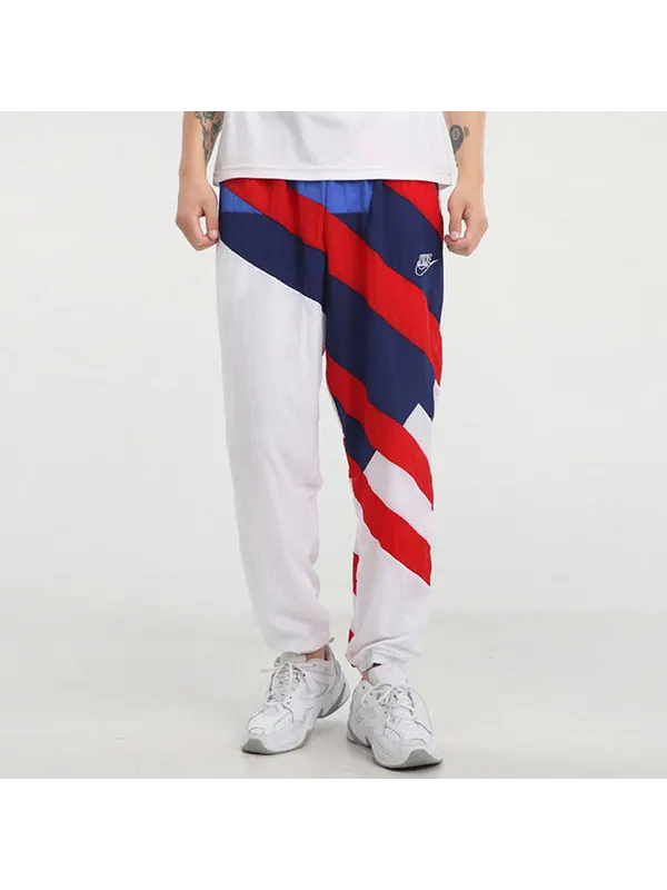 Брюки men's cozy breathable athleisure casual sports long pants/trousers white Nike — изображение 3 из 4, белый