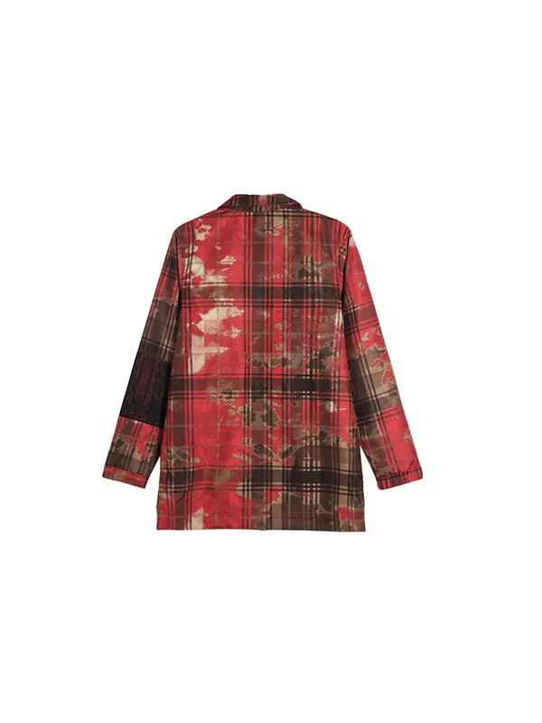 Куртка Nike Kyrie Irving Basketball Sports Printing Casual Long Sleeves Shirt Red Wine red — изображение 2 из 3