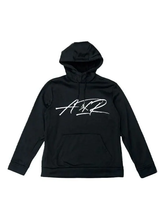 Толстовка Air Jordan Therma Graphic Casual Sports Pocket hooded Pullover Black — изображение 1 из 4, черный