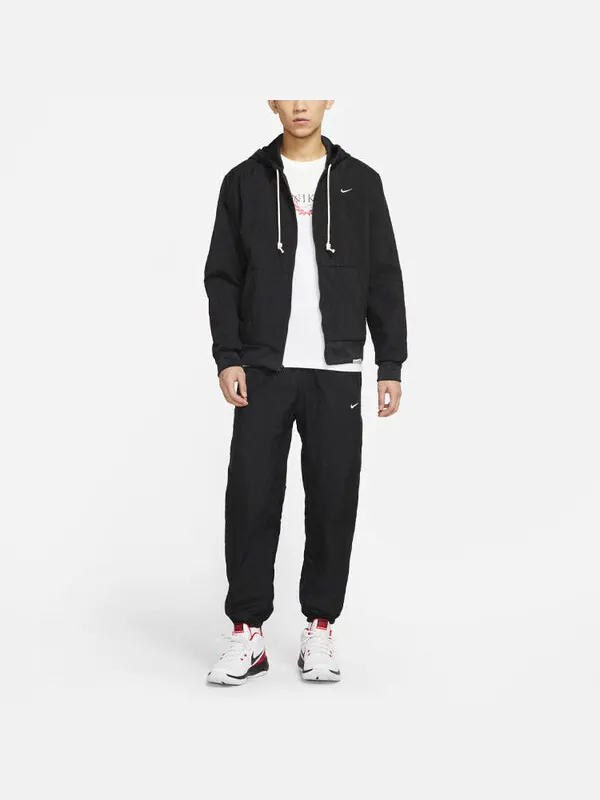 Куртка Nike Standard Issue Zip Hooded Jacket Black — изображение 3 из 4, черный