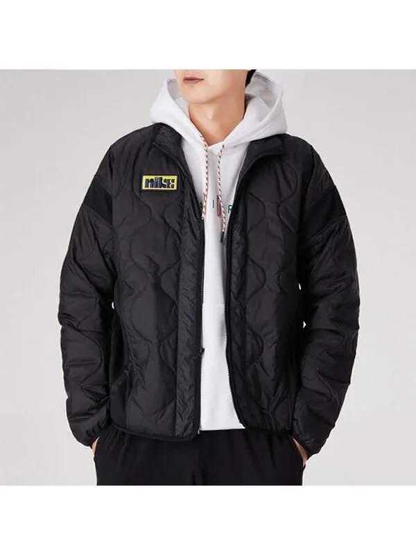 Куртка Men's Nike Hardwood Liner Jacket Black — изображение 4 из 4, черный