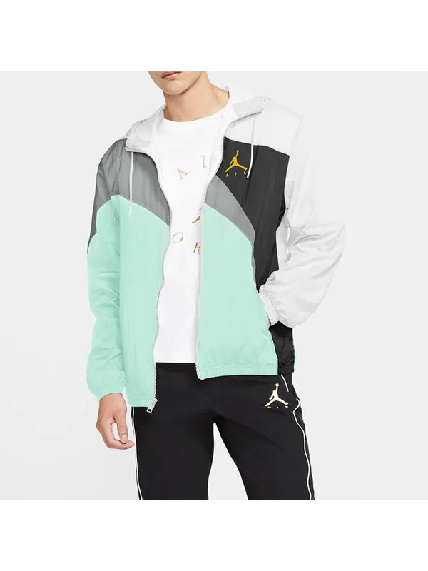 Куртка Air Jordan Jumpman Wave Woven Jacket Multicolor Splicing — изображение 3 из 3, мульти