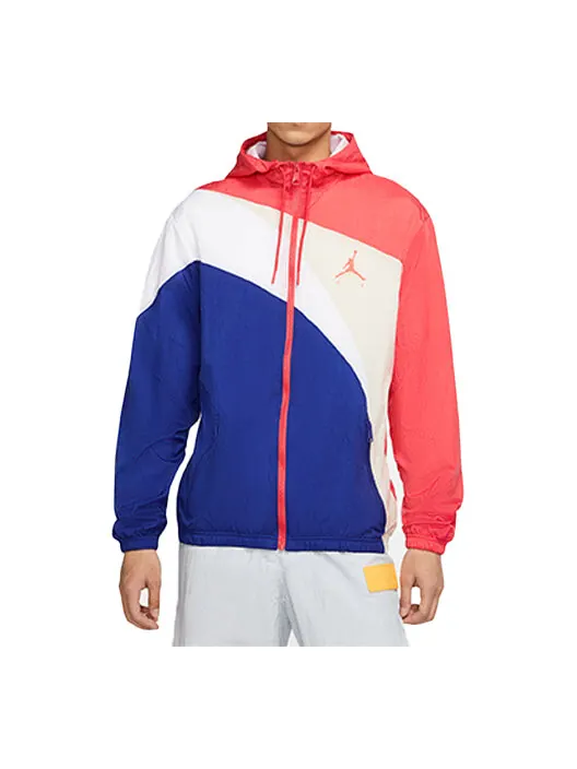 Куртка Air Jordan Jumpman Wave Logo Jacket Multicolor Splicing — изображение 1 из 4, мульти