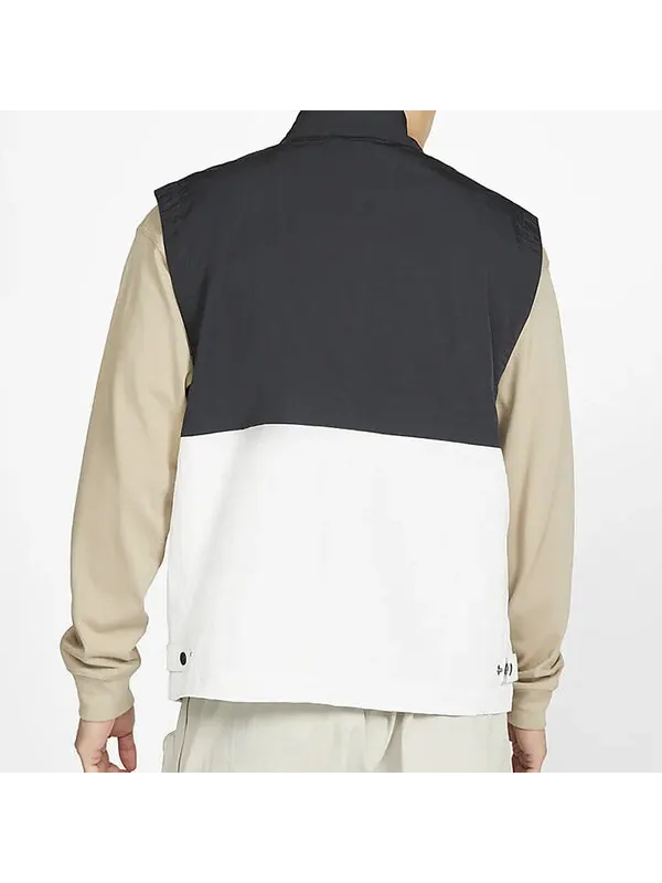 Жилет men's acg colorblock functional vest black white gray 'black smtwht string' Nike — изображение 4 из 4, черный