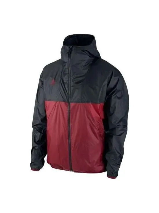 Куртка Men's Nike ACG Colorblock waterproof Lightweight Hooded Jacket Red — изображение 1 из 4, мульти