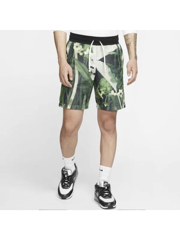 Шорты спортивные jdi floral umni short для мужчин Nike — изображение 4 из 4, зеленый