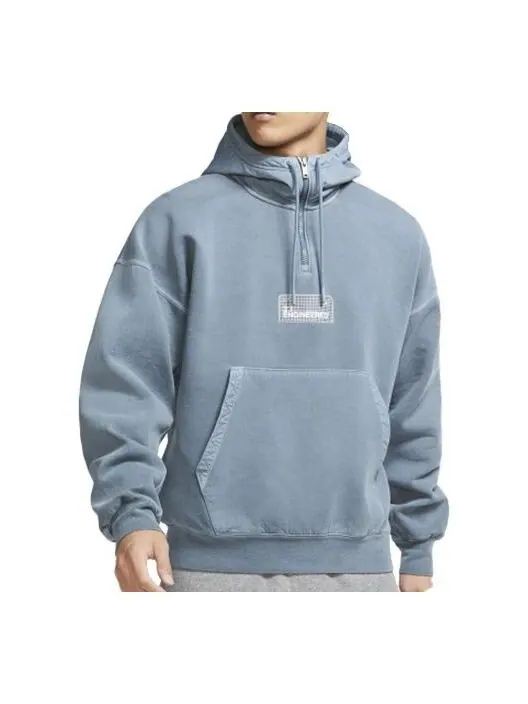 Толстовка Air Jordan Woven Knit Casual Sports Pullover Blue — изображение 1 из 4, синий