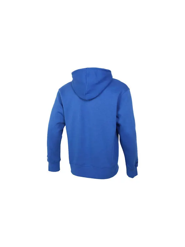 Толстовка Men's Air Jordan Sport DNA Solid Color Fleece Lined Hooded Pullover Sports Royal Blue — изображение 2 из 4, синий