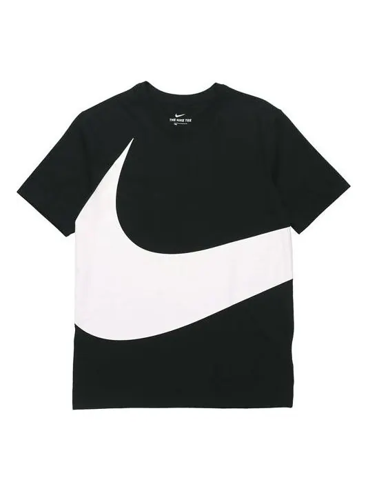 Футболка bigswoosh large sports short sleeve black Nike — изображение 1 из 4, черный