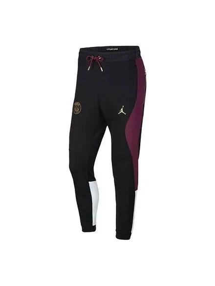 Спортивные штаны Air Jordan Paris Saint-Germain Colorblock Elastic Waistband Lacing Casual Sports — изображение 1 из 4