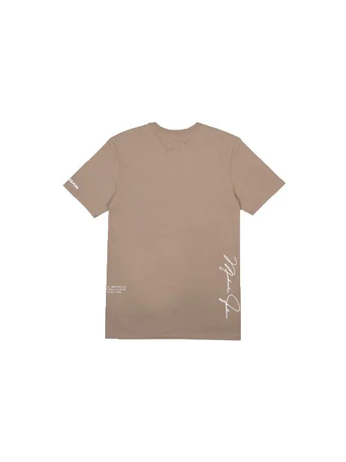 Футболка clot x ct s/s terracotta warriors short-sleeved male camel color Air Jordan — изображение 2 из 2, коричневый