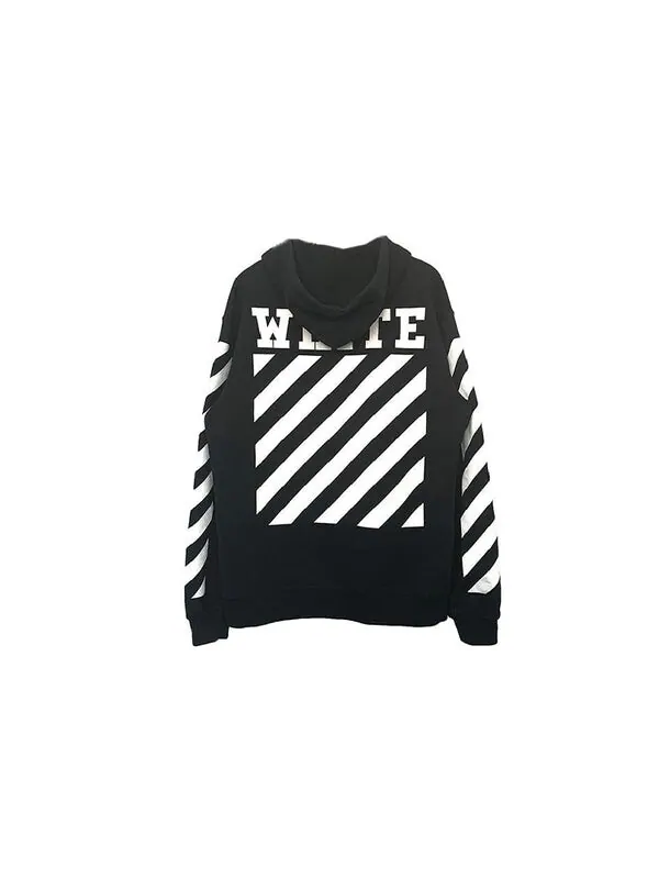 Толстовка OFF-WHITE Religious Painting Men Black/Pink — изображение 2 из 4, черный