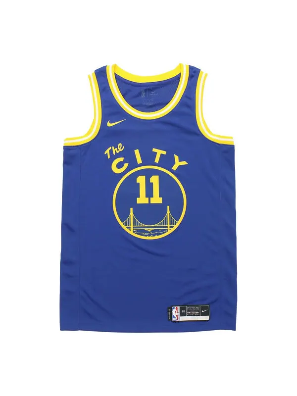 Спортивная футболка nba sports basketball jersey sw fan edition 20 season golden state warriors 11 blue Nike, синий