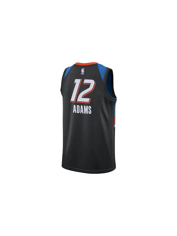 Майка Nike x NBA Oklahoma City Thunder City Edition Jersey 'Steven Adams 12' — изображение 2 из 2, мульти