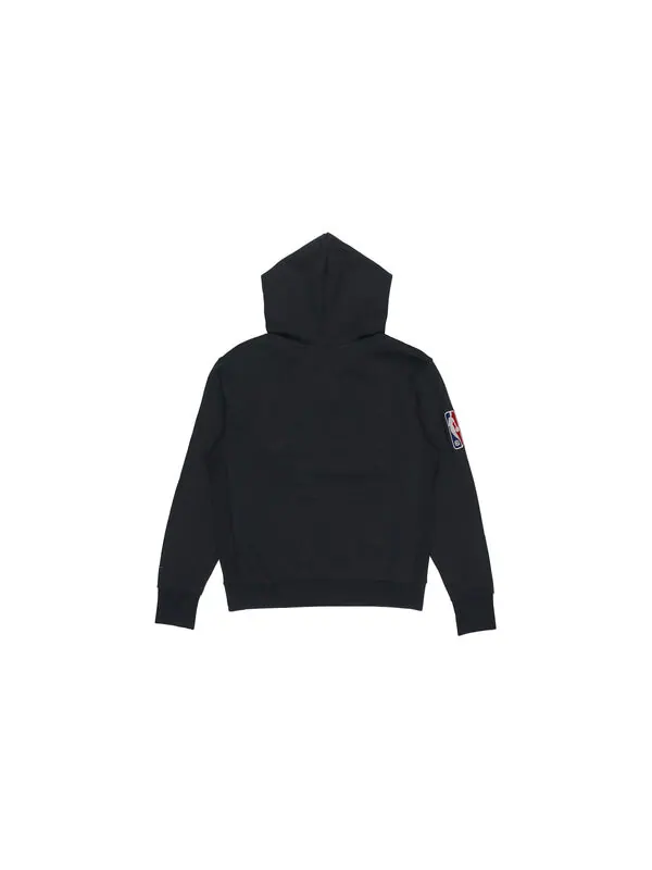 Толстовка Nike NBA MENS Courtside Brooklyn Nets Embroidered Black — изображение 2 из 2, черный